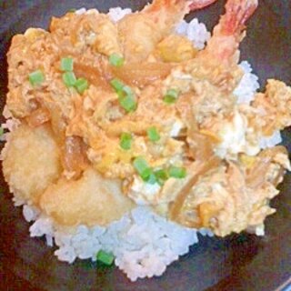 えび天たまご丼